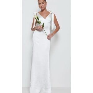 Pretty Lavish Piper Tie Maxi Dress